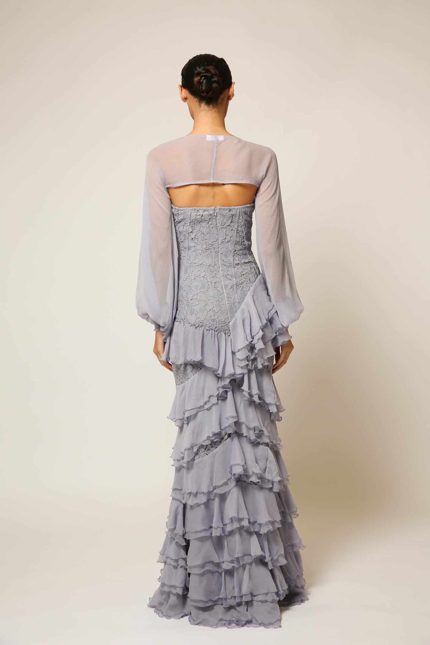 Romantic Purple Gown
