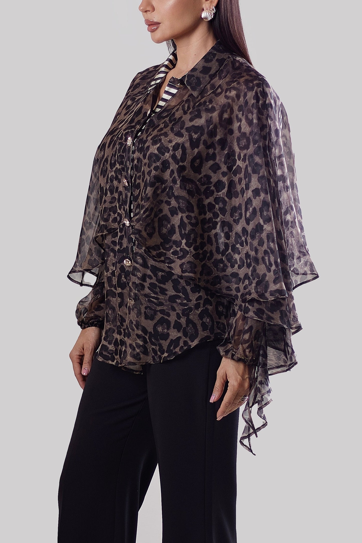 Leopard Blouse