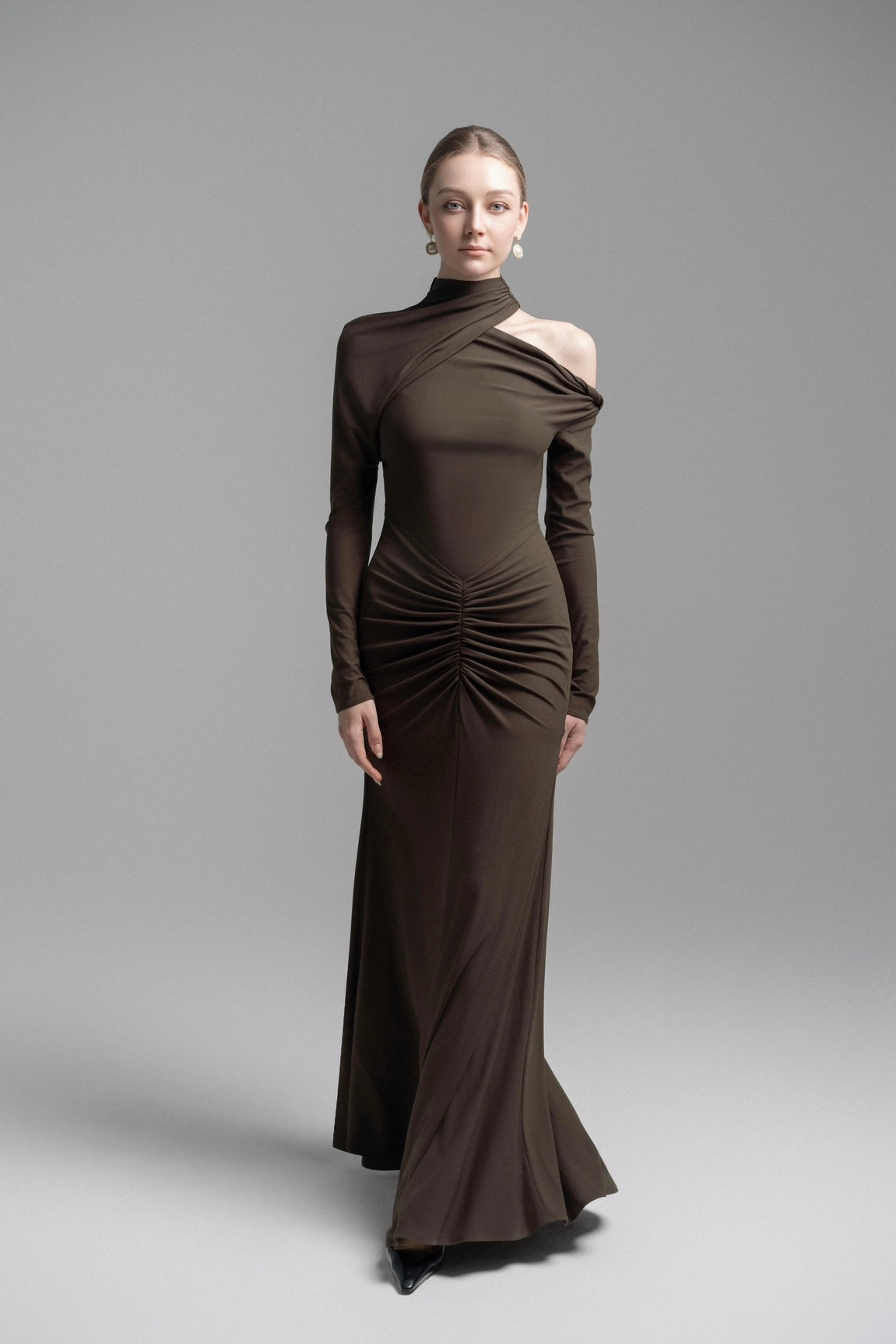 Honeyed Elegance Gown