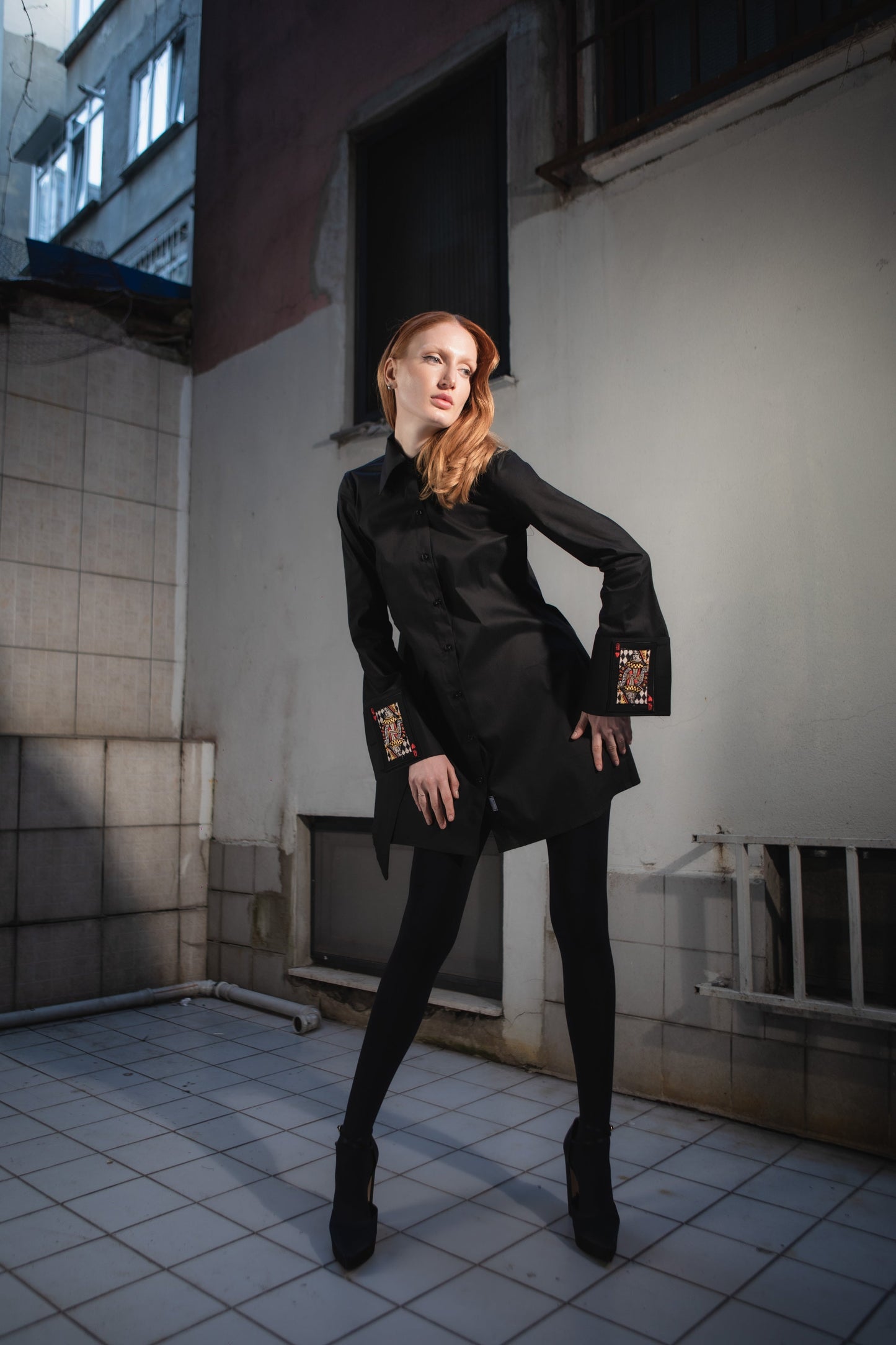 Crown Shirt İn Black