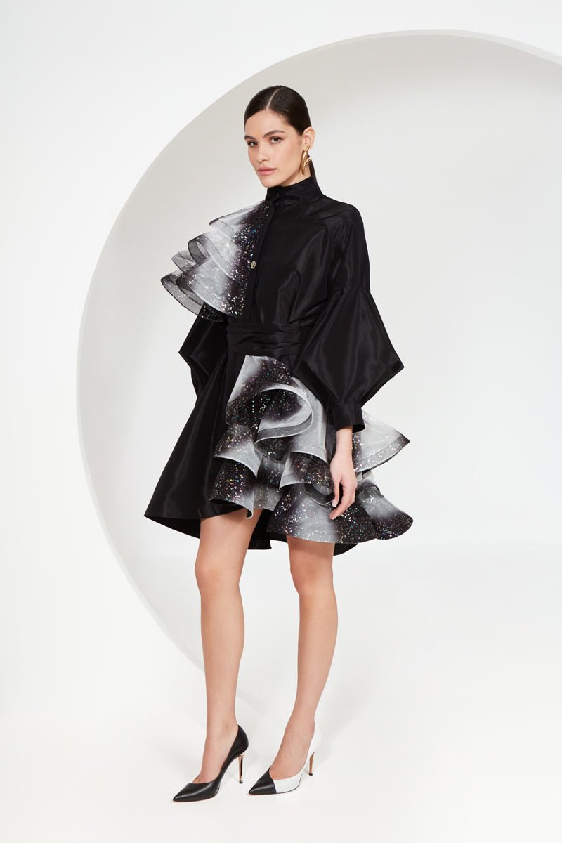 Avant-Garde Architectural Dress