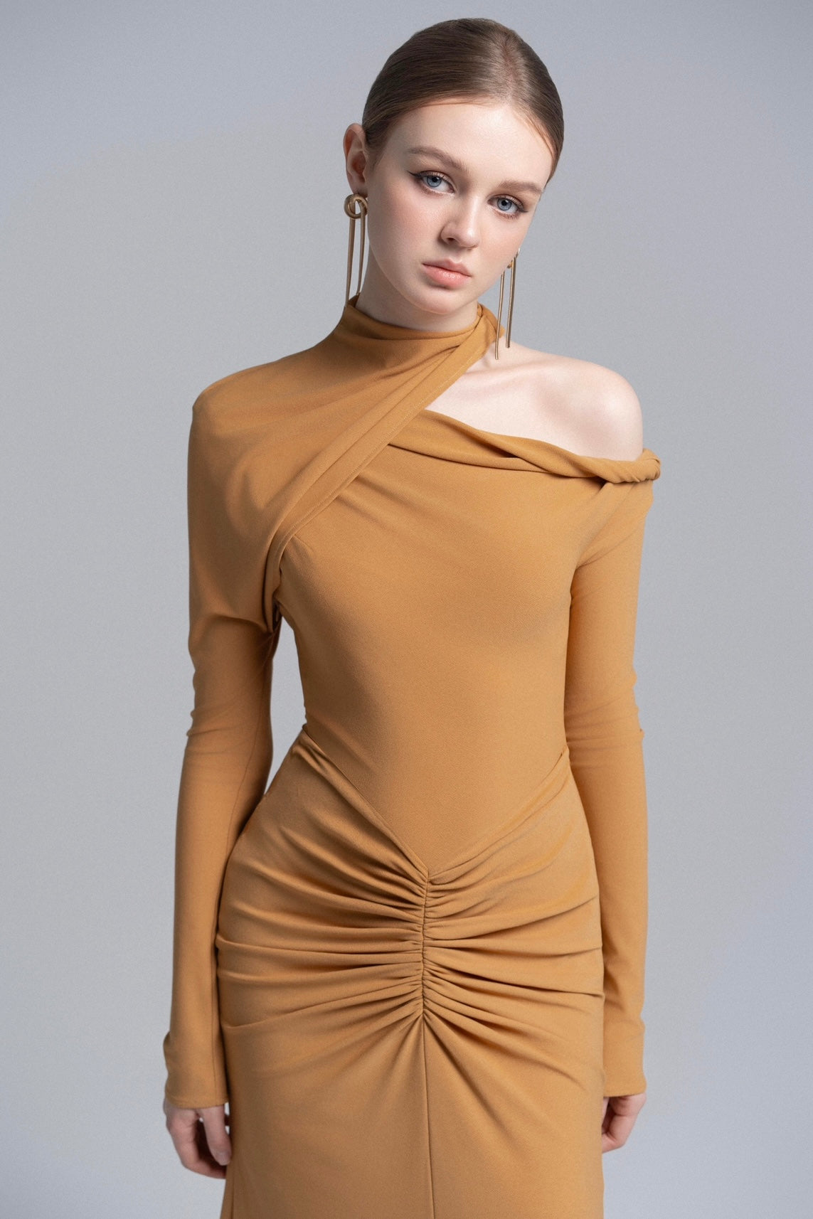 Honeyed Elegance Gown