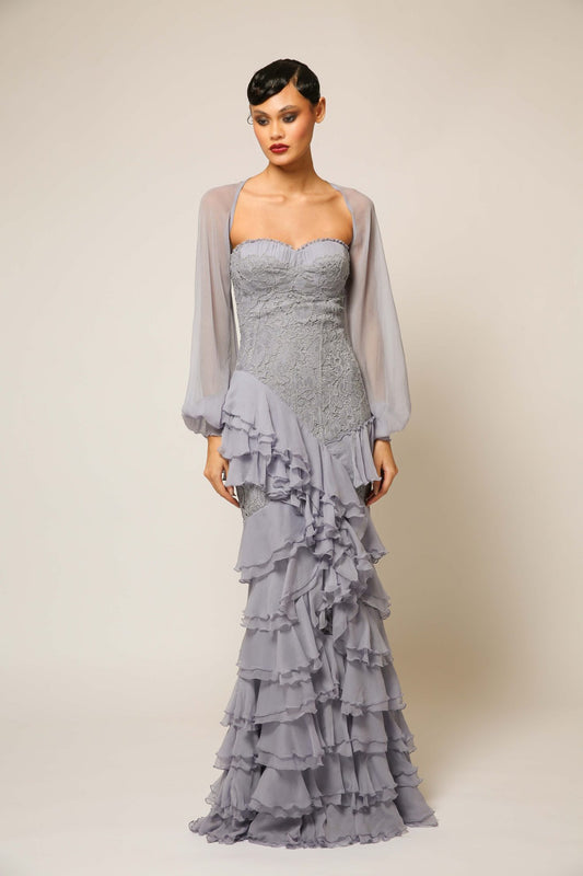 Romantic Purple Gown