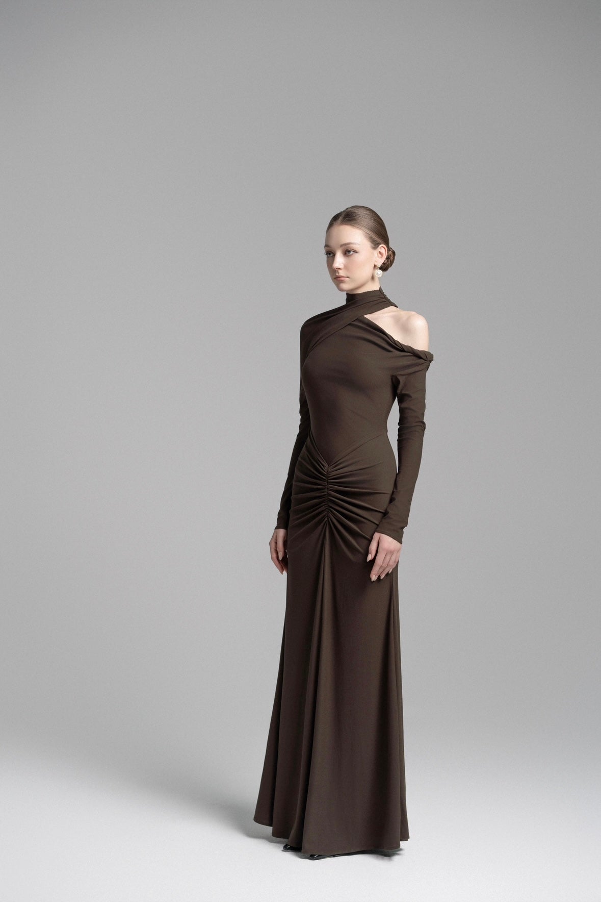 Honeyed Elegance Gown