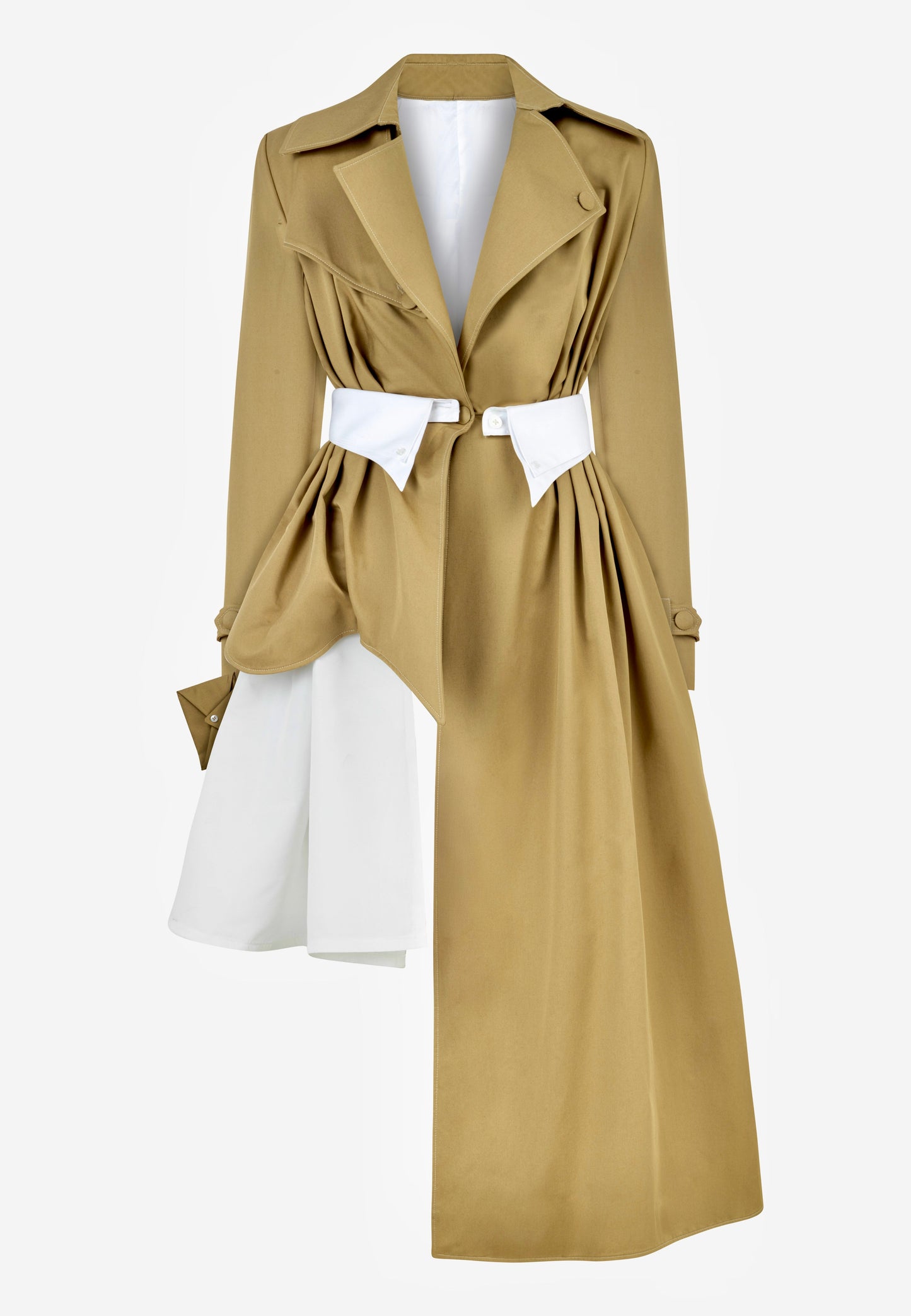 معطف ترنش سيمفوني غير مكتمل