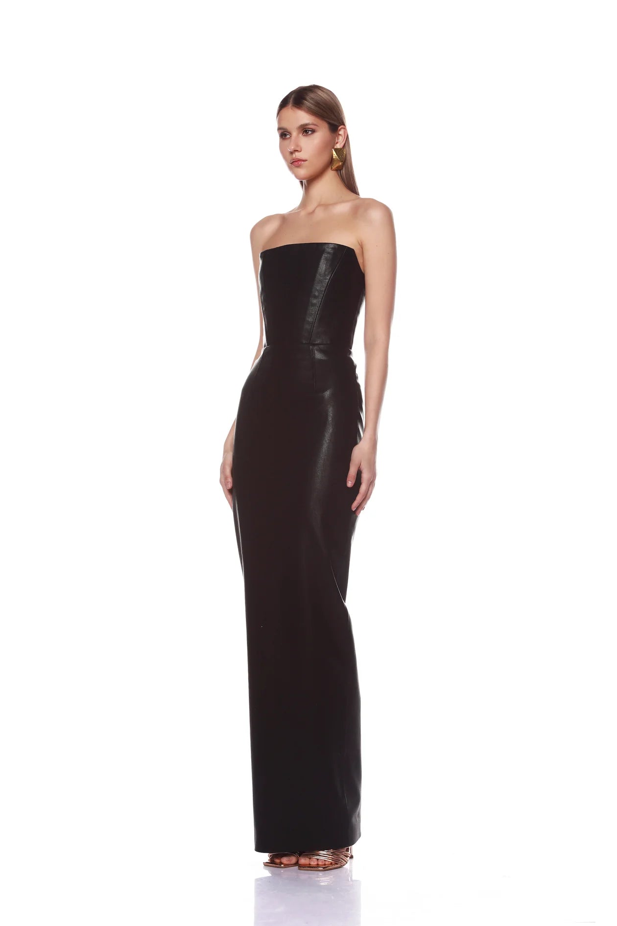 FLORENTINA FAUX VELVETGOWN
