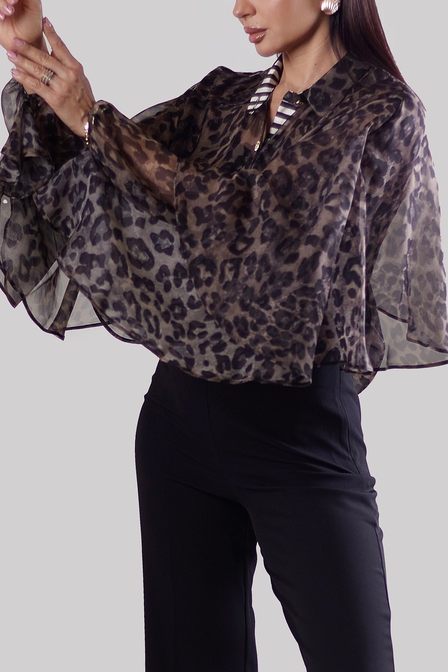 Leopard Blouse