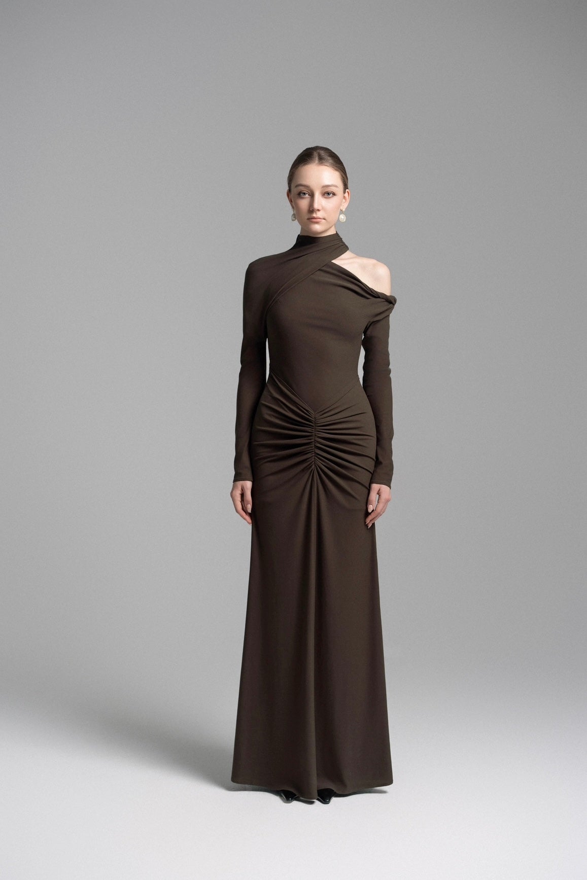 Honeyed Elegance Gown