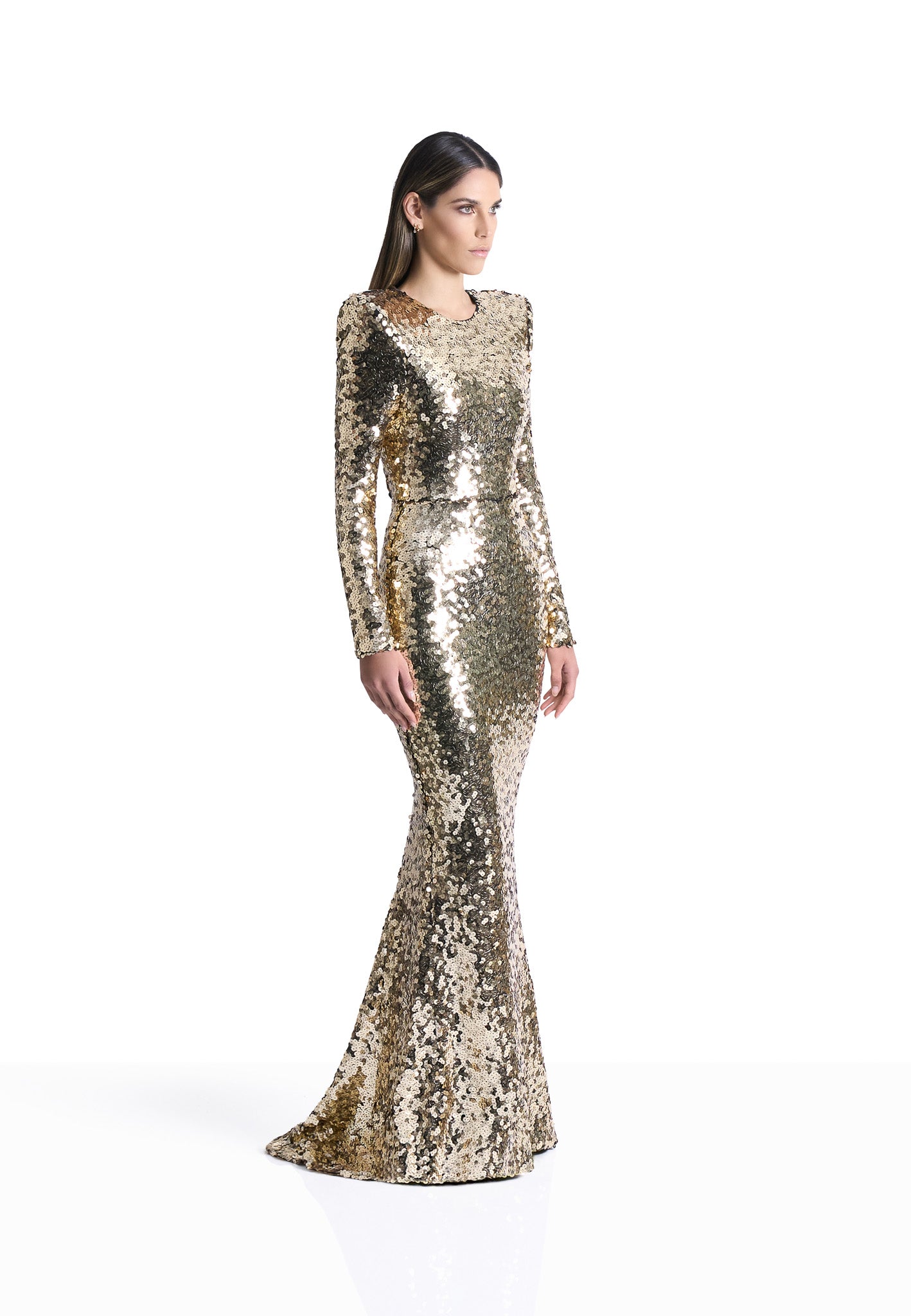 Gilded Radiance Gown