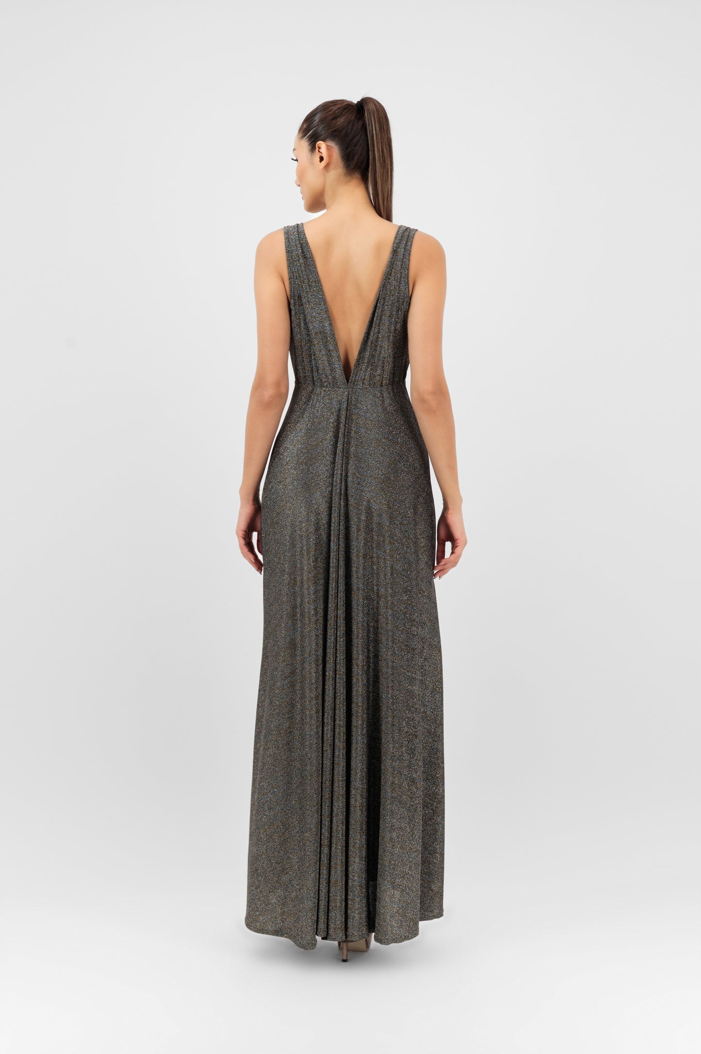 Glamorous Metallic Maxi Dress