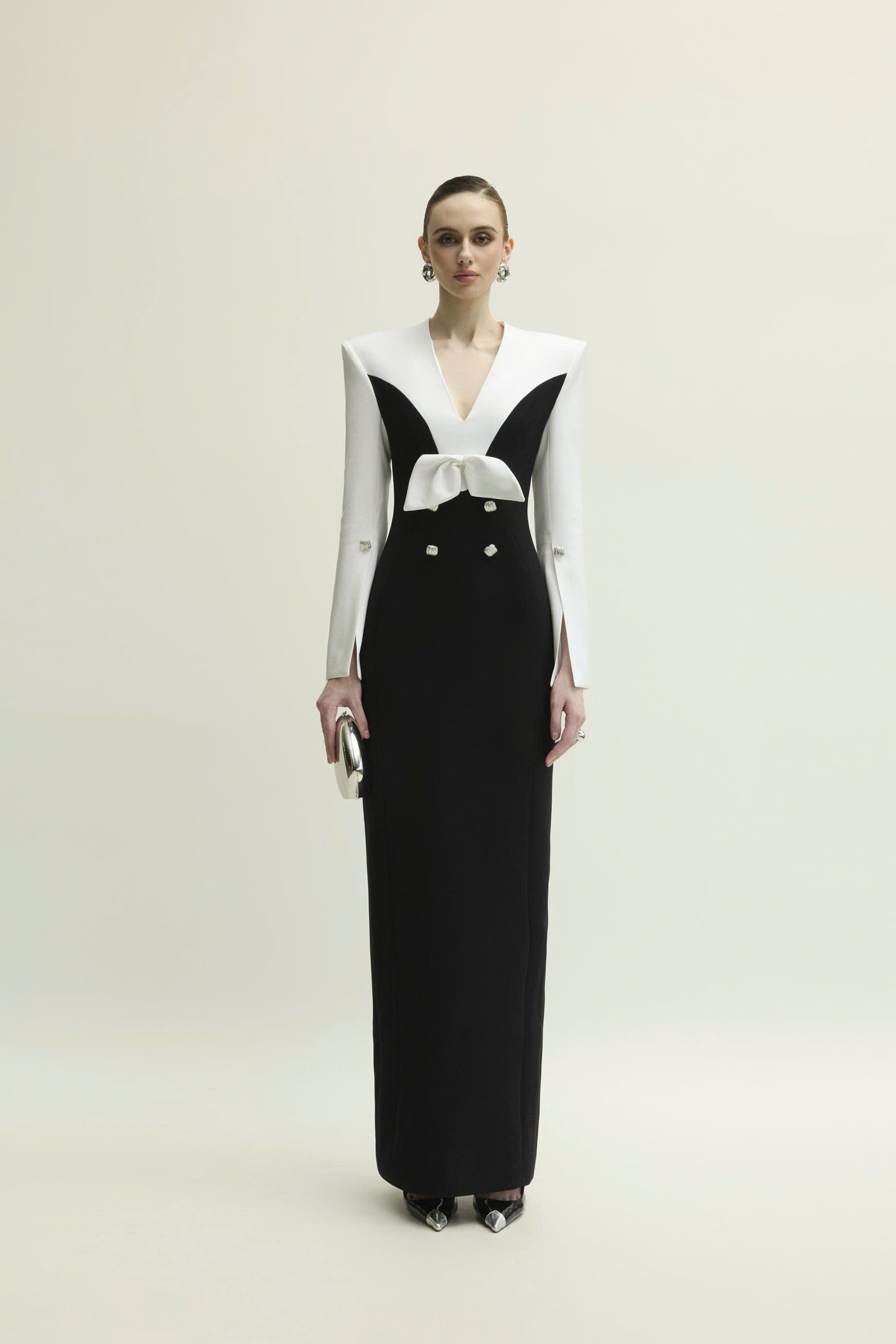 Chic Contrast Dress