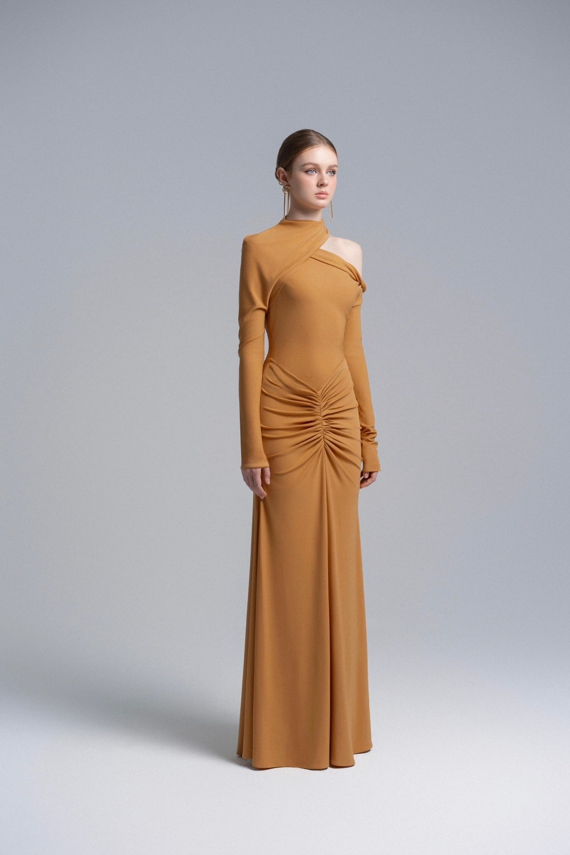 Honeyed Elegance Gown