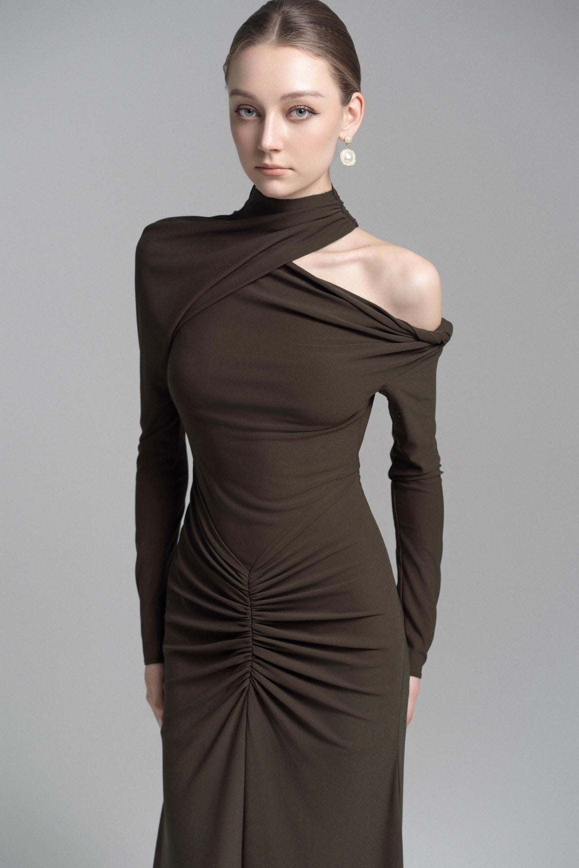 Honeyed Elegance Gown