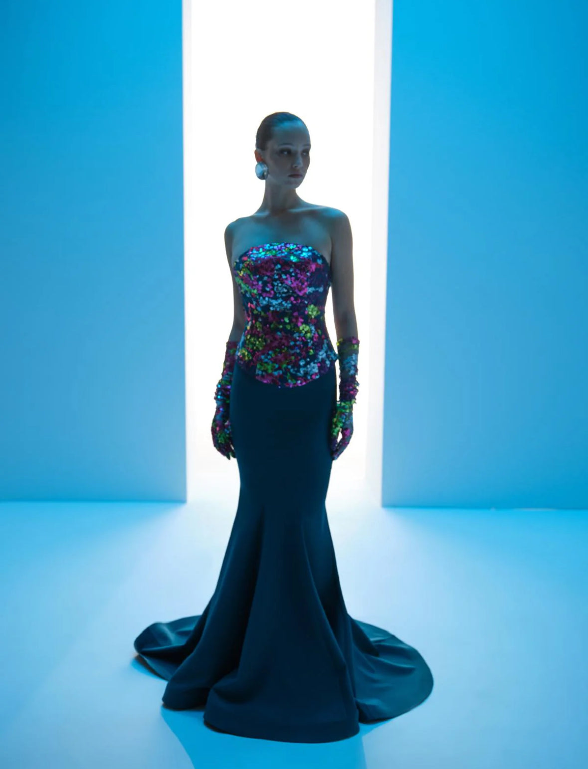 Strapless Mermaid Gown