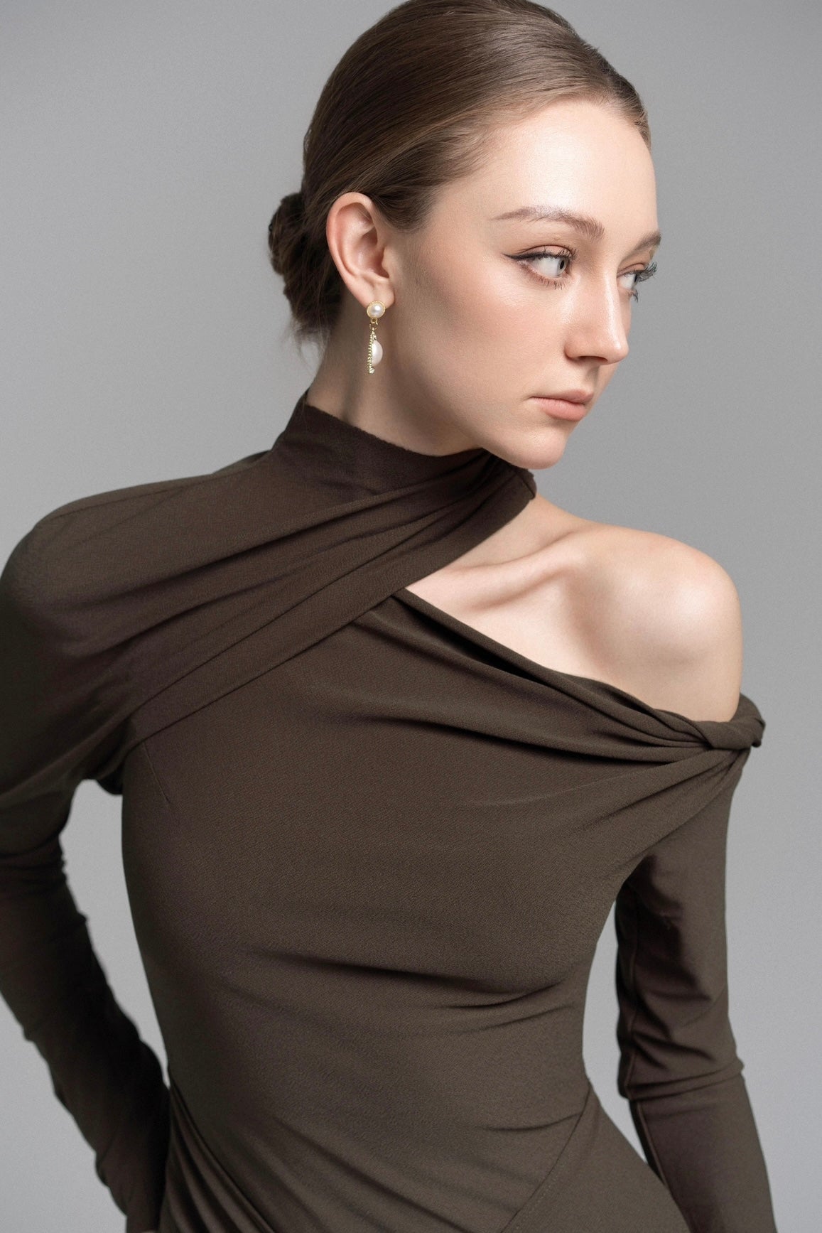 Honeyed Elegance Gown