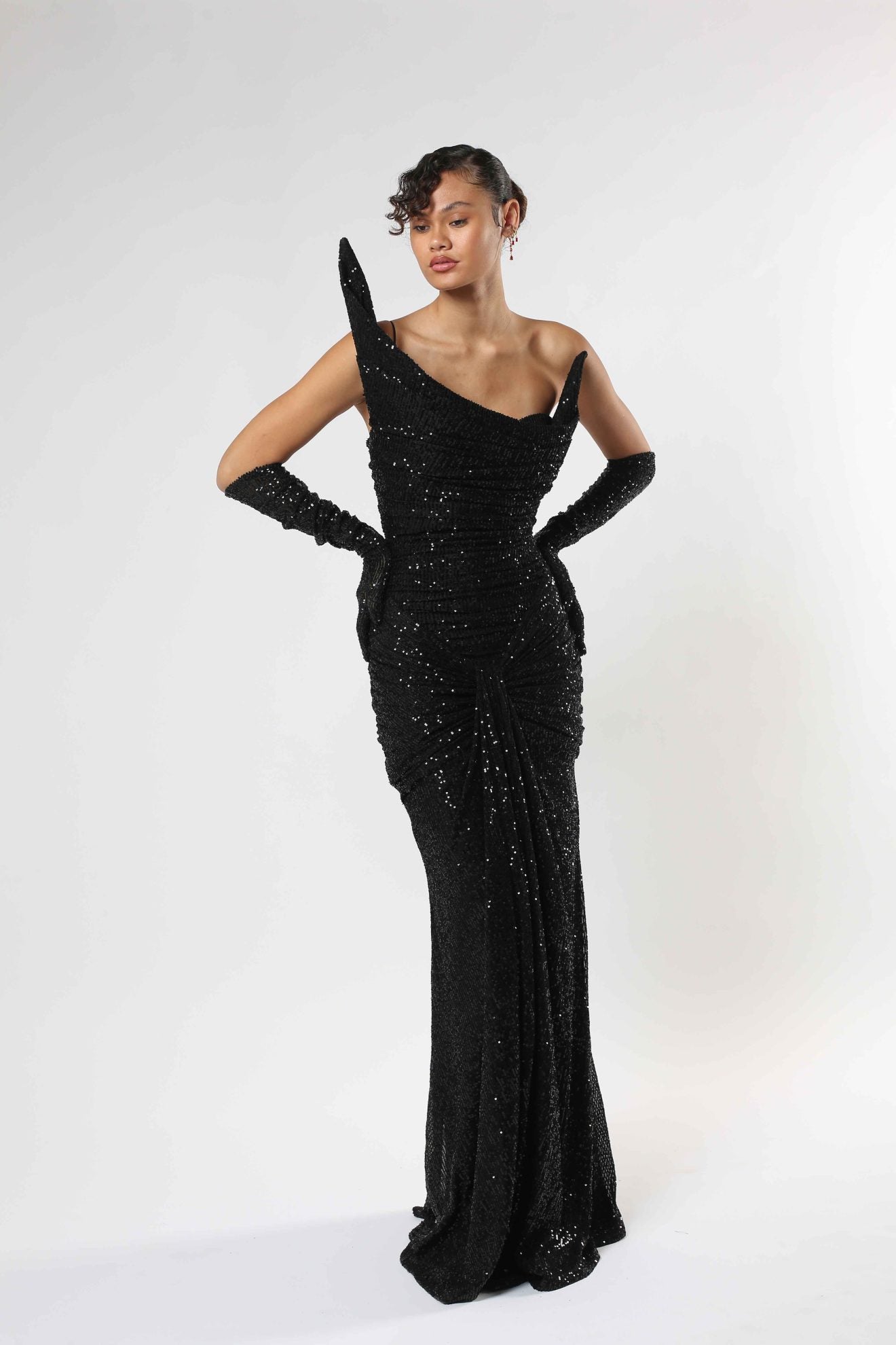 Sequence Black Gown