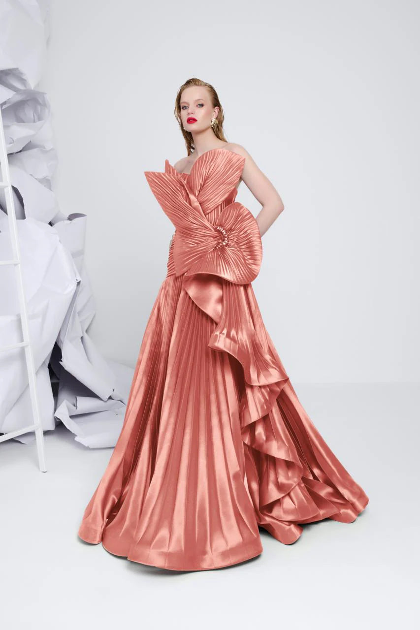 فستان اورجانزا بدون حمالات