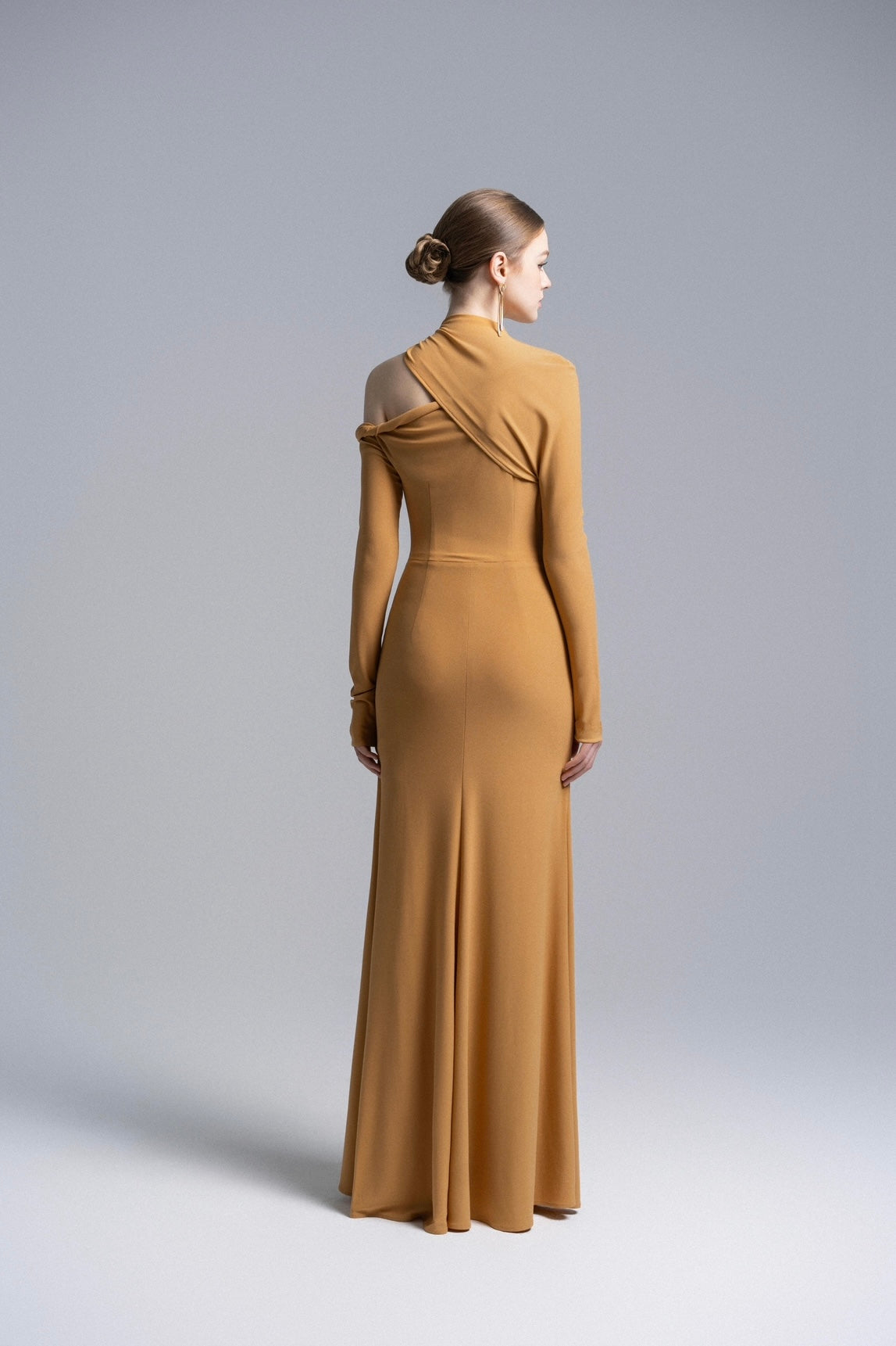 Honeyed Elegance Gown