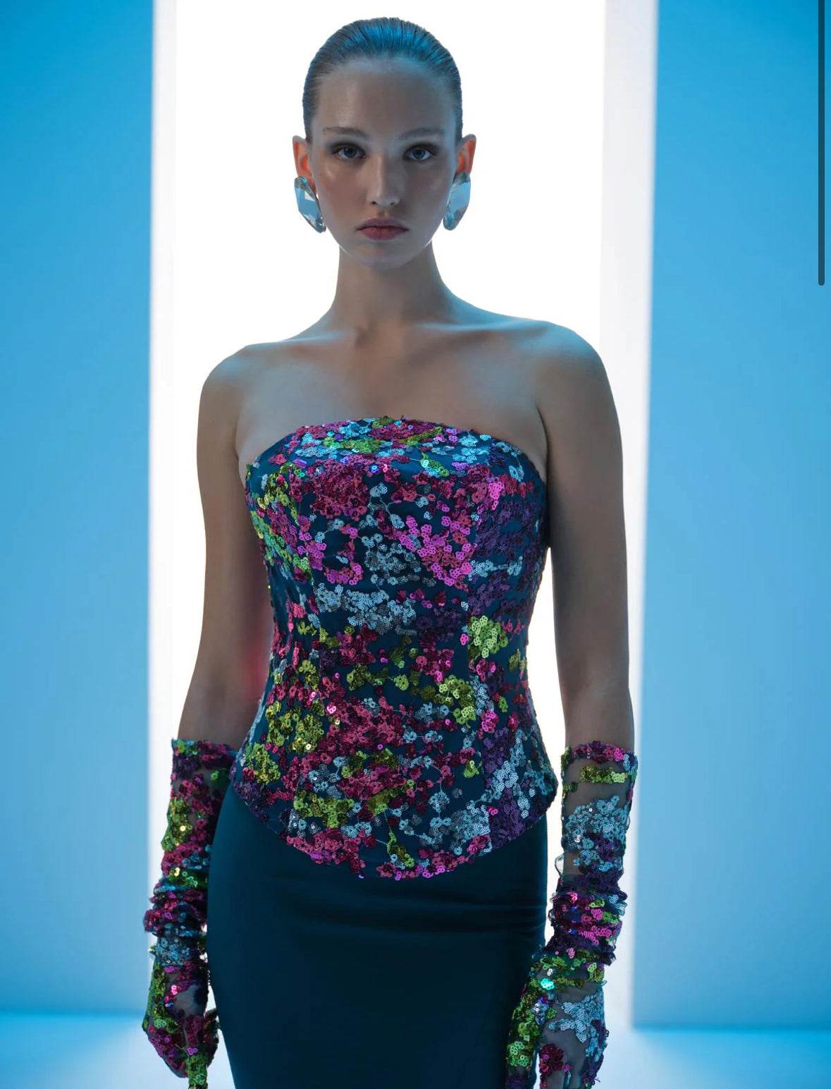 Strapless Mermaid Gown