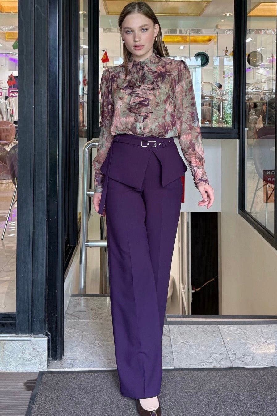 Floral Elegance Blouse