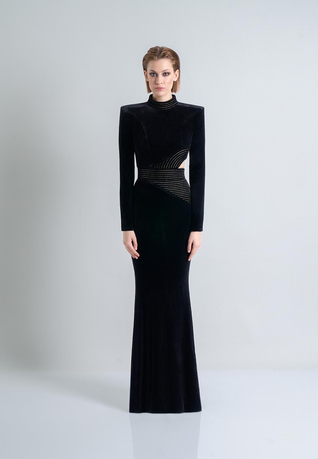 MESSAGE TO LOVE VELVET GOWN