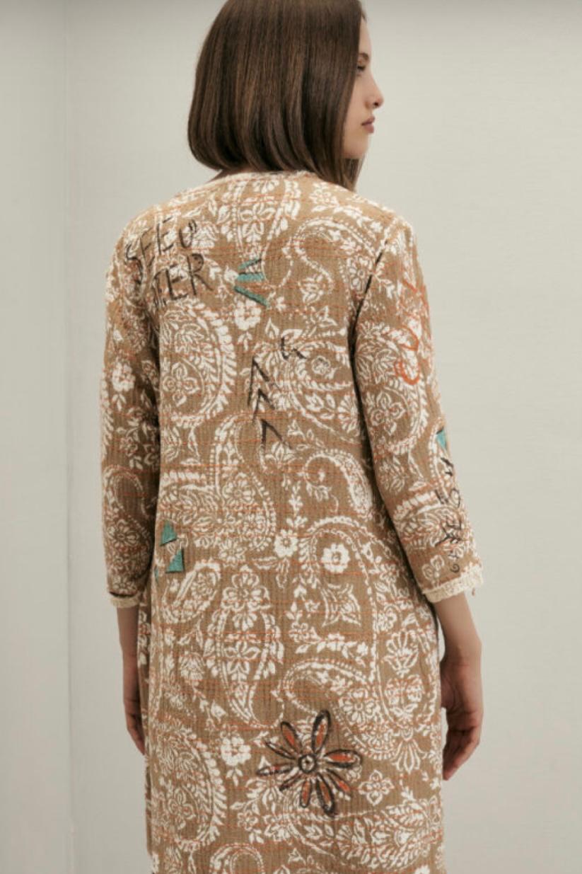 Bohemian Floral Kimono Jacket