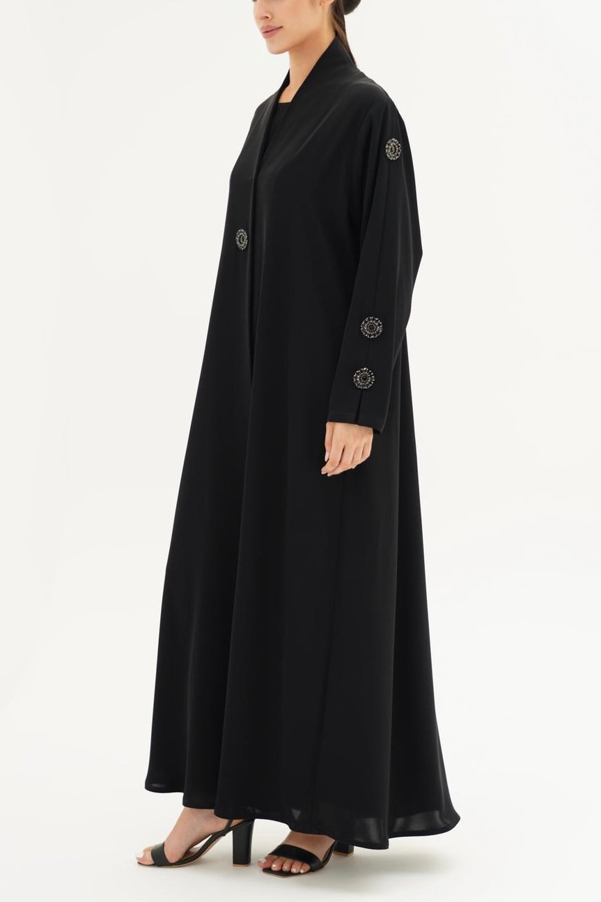 Crystella Crepe Black