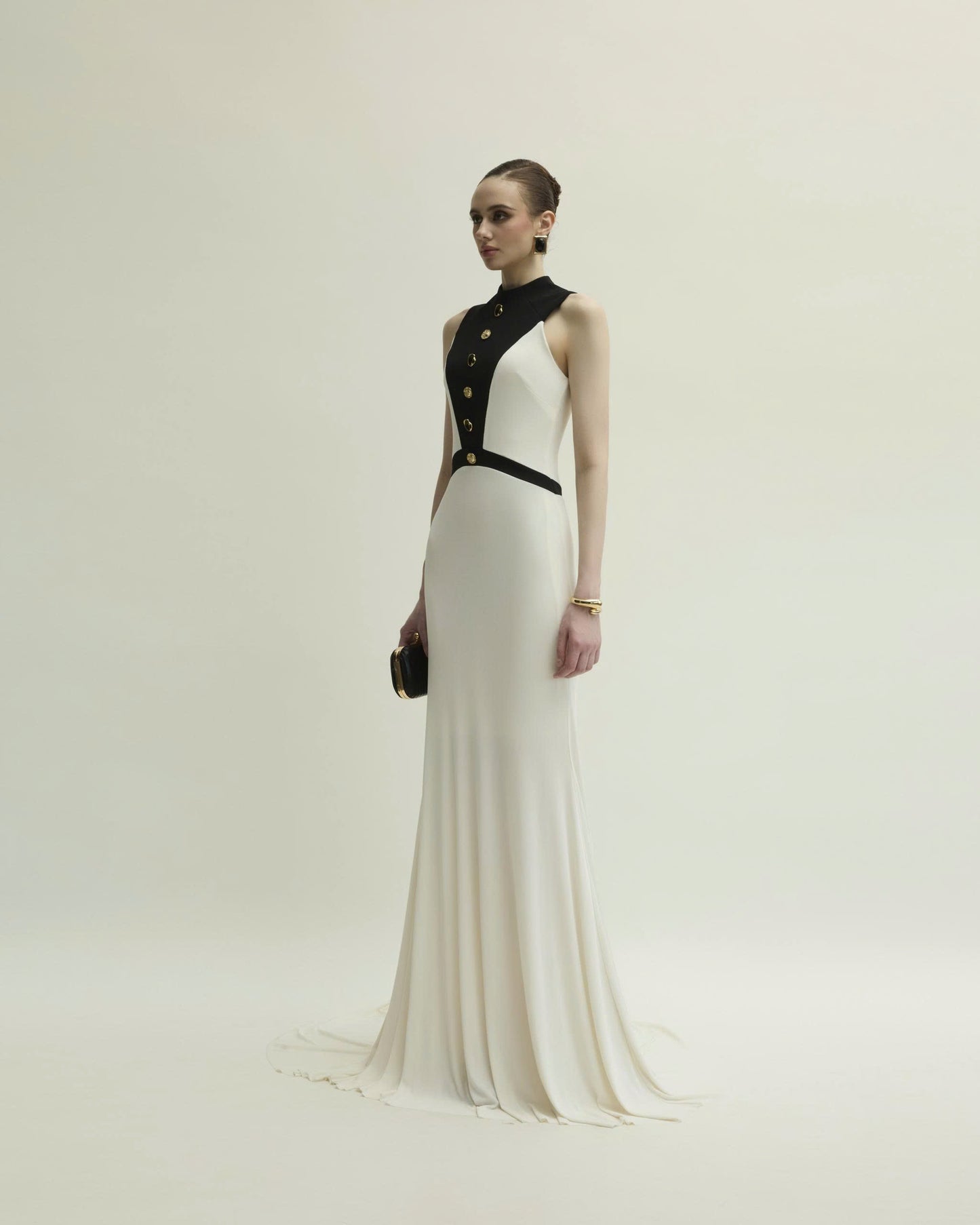Monochrome Majesty Gown