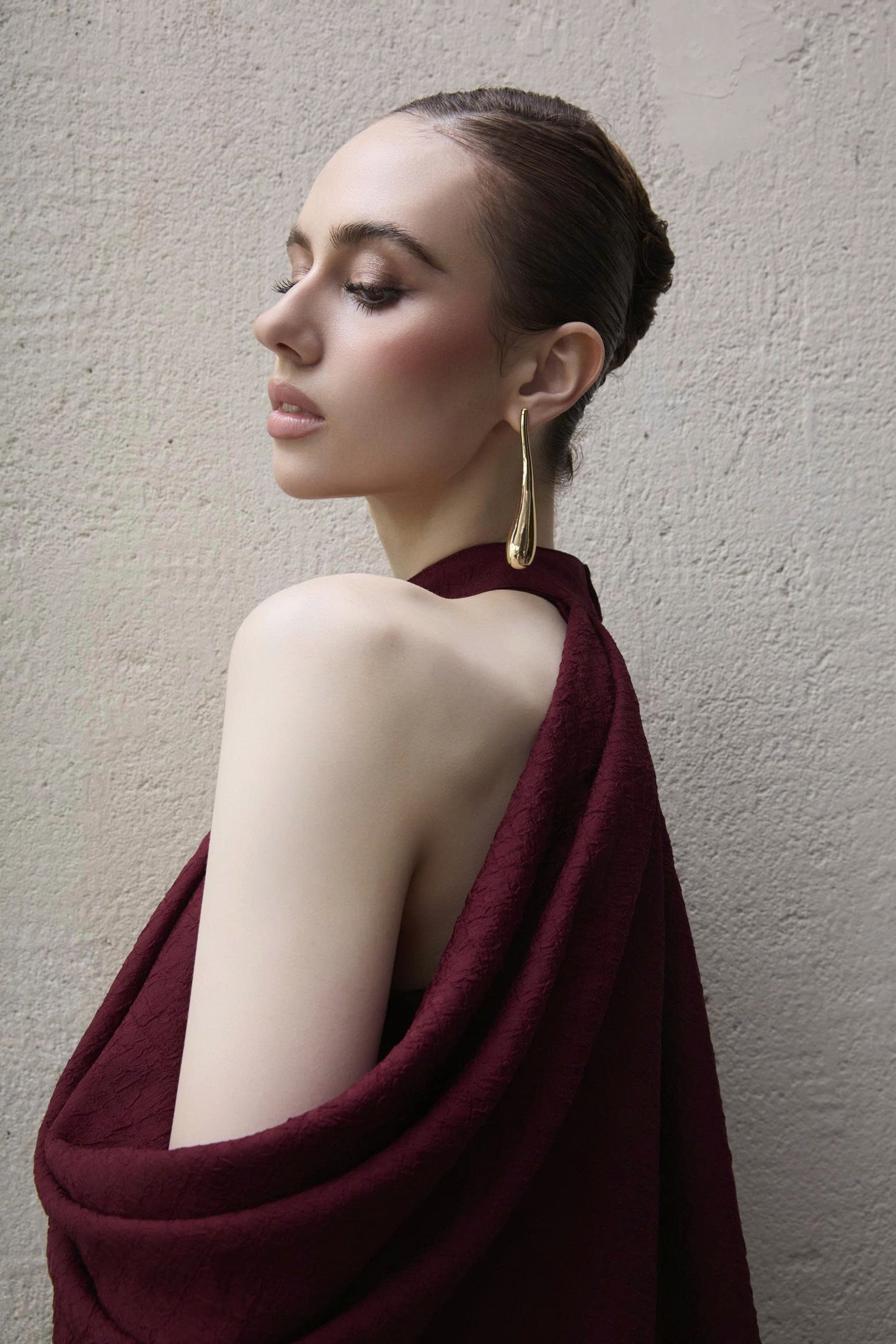 The Draped Elegance Gown