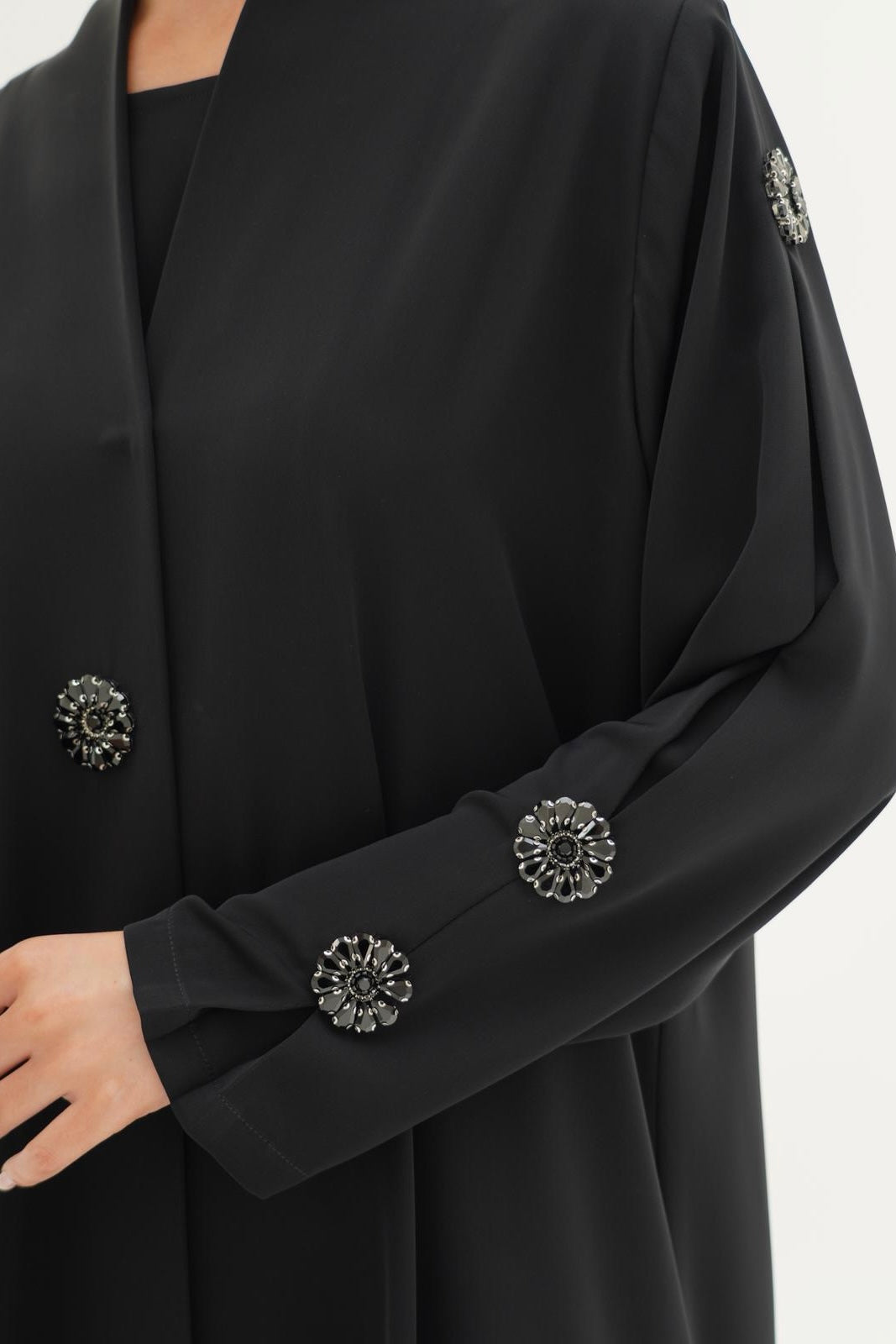 Crystella Crepe Black