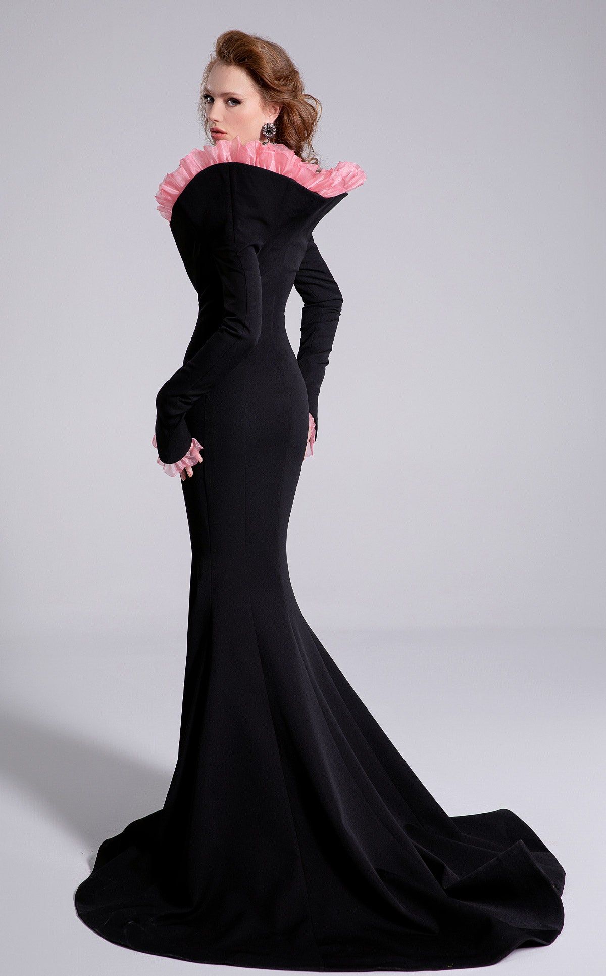 Striking Ruffled Dress