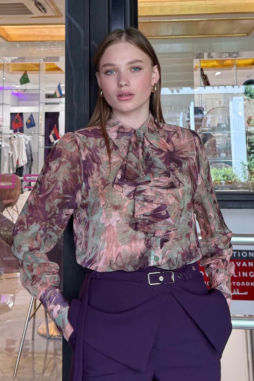 Floral Elegance Blouse