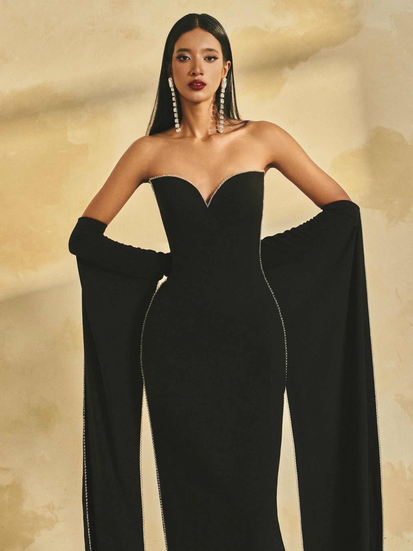 Off-Shoulder Gown