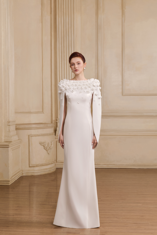 White Orchid Gown