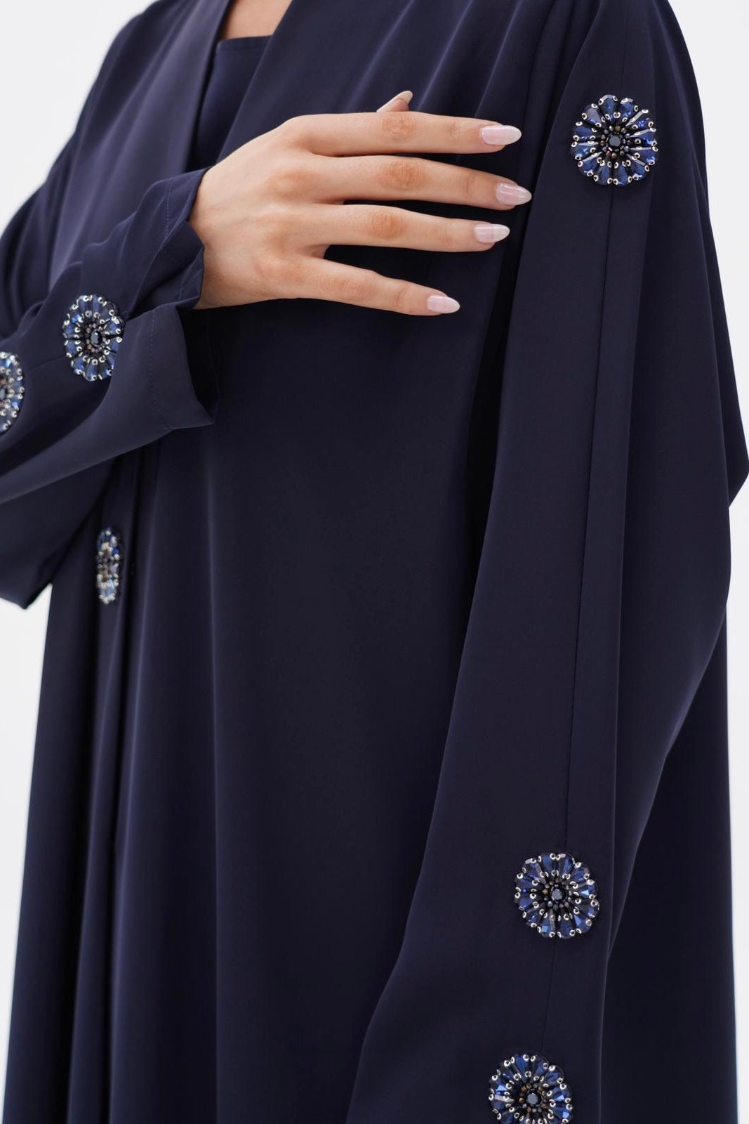 Crystella Crepe Navy