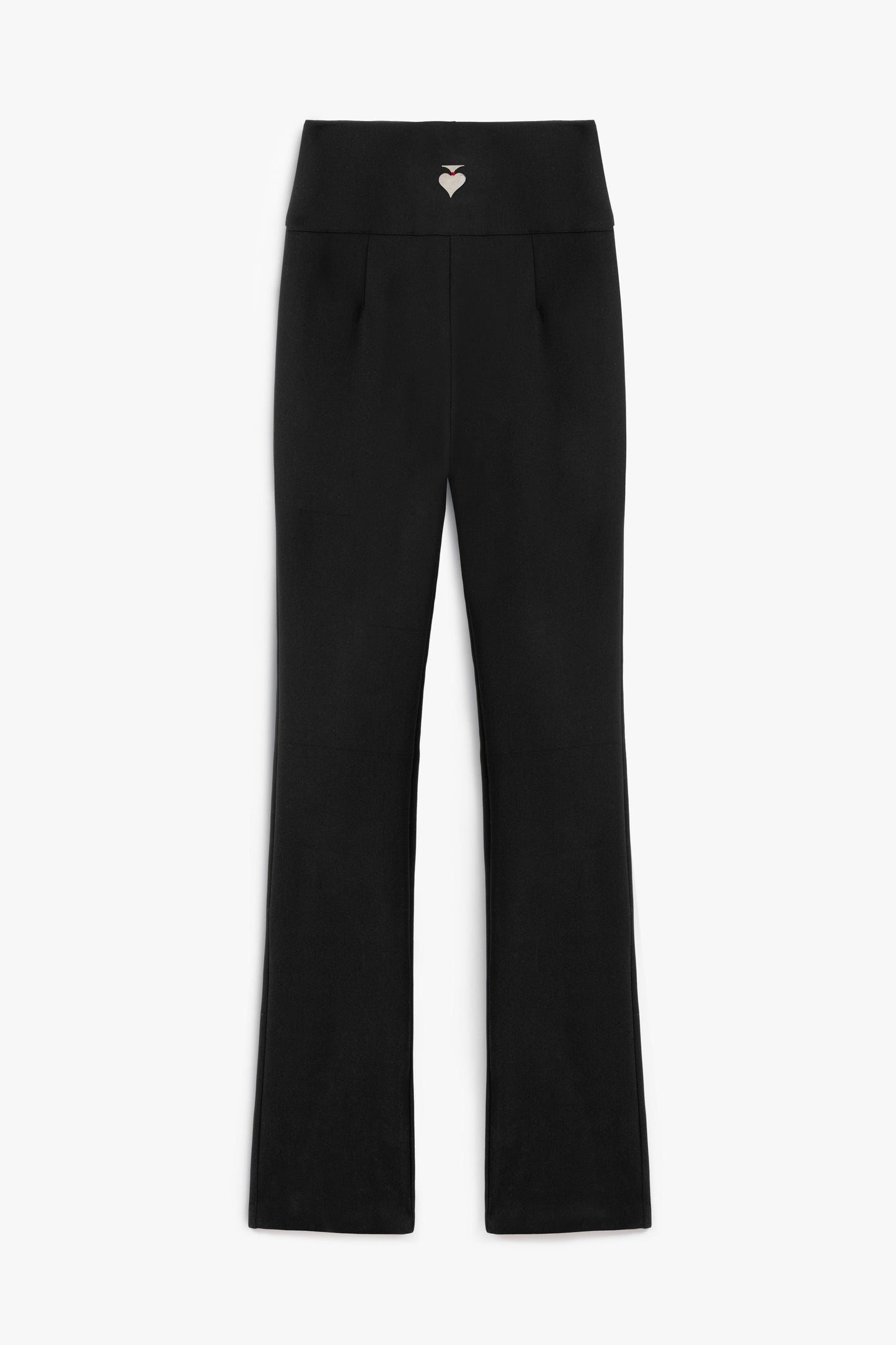 Her Black Spade Pants