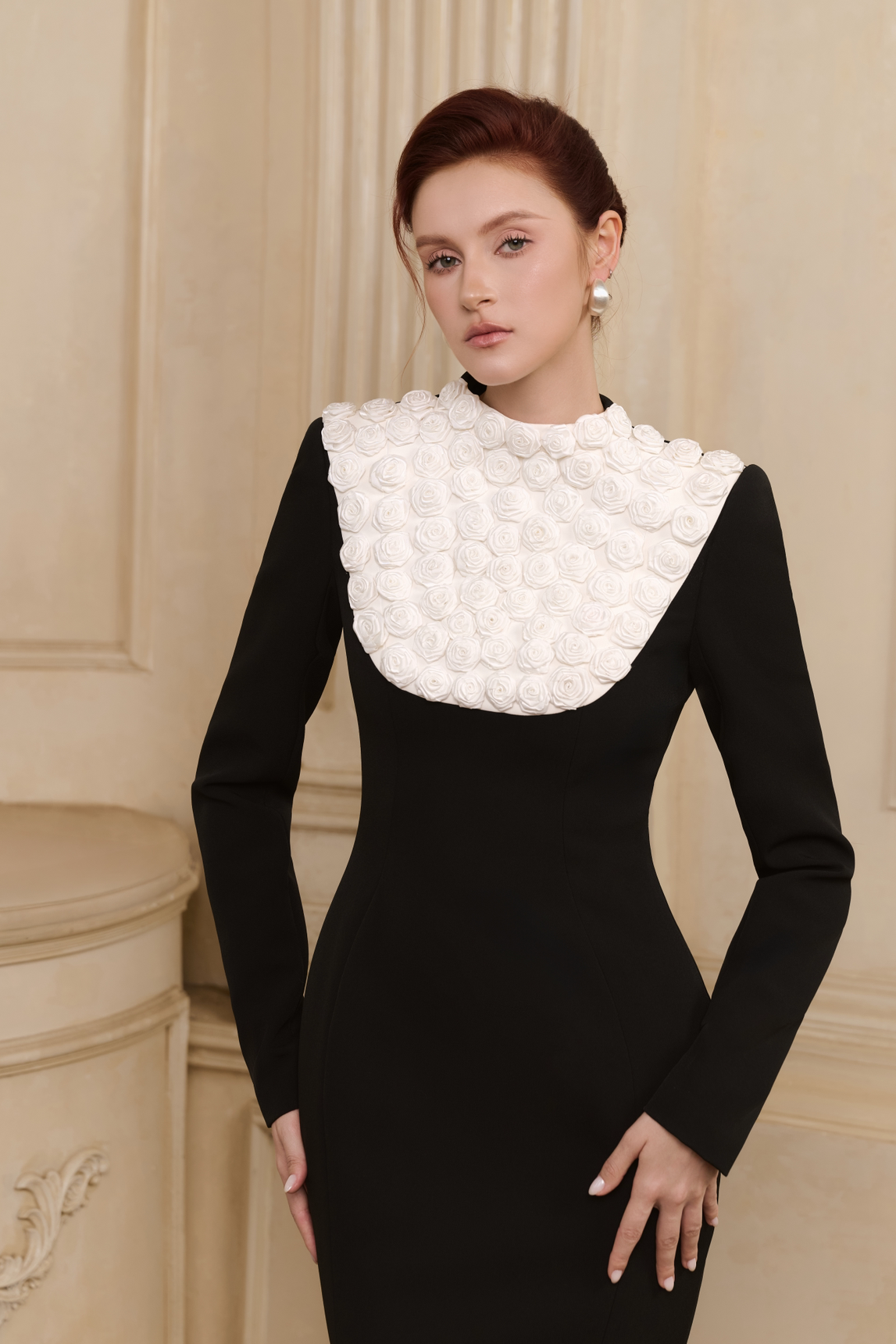 The Midnight Fleur Gown