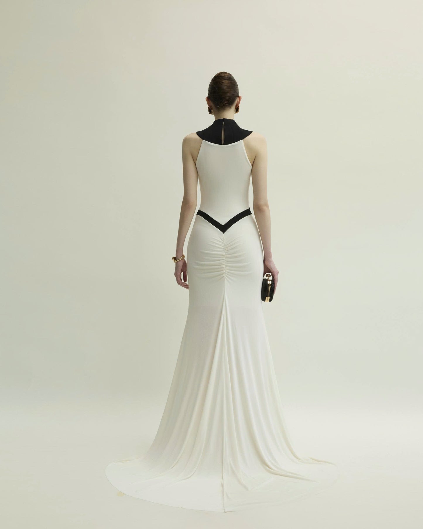 Monochrome Majesty Gown