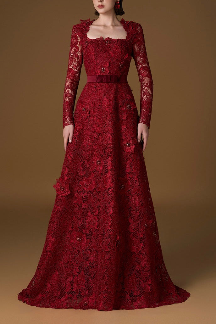 LACE GOWN
