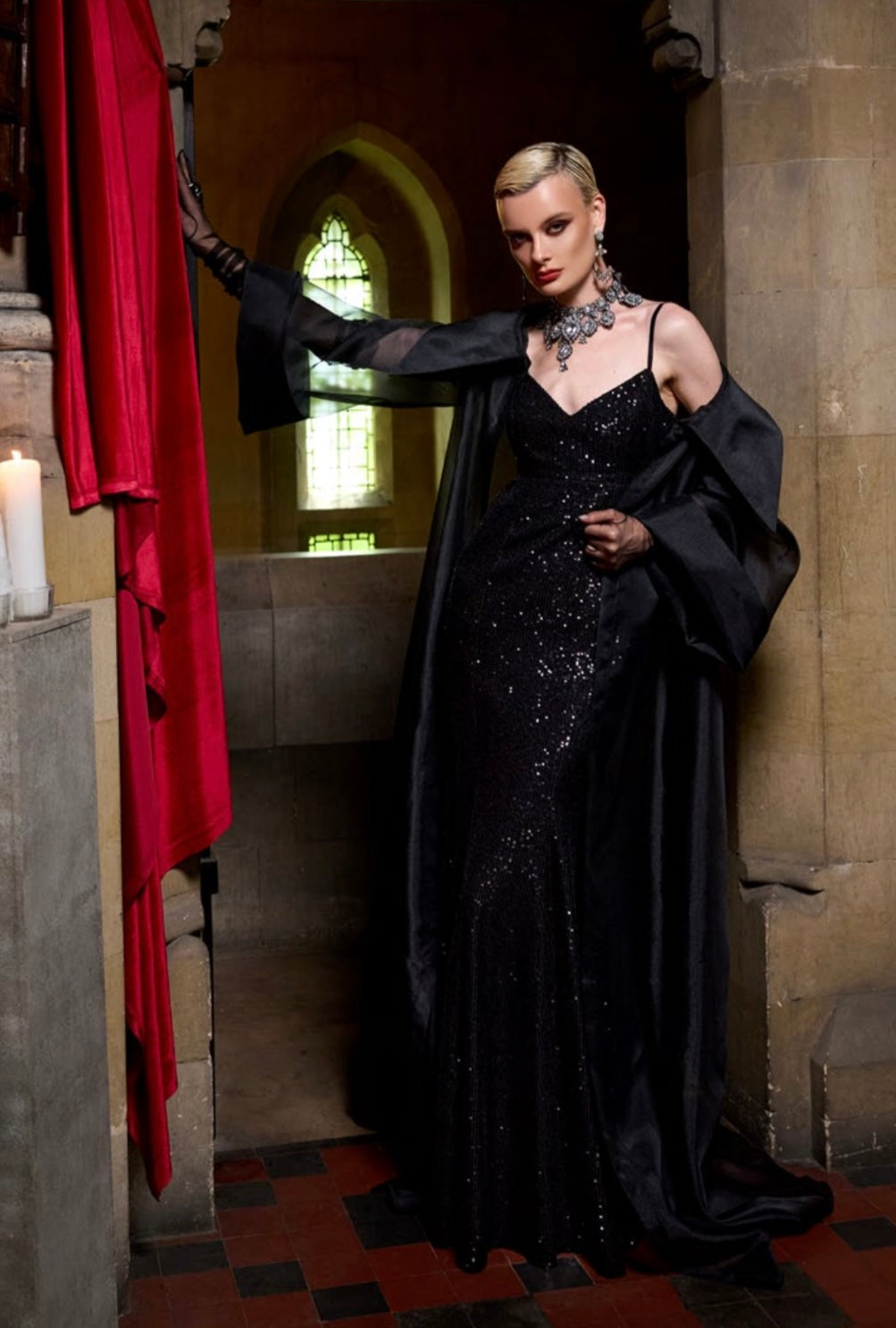 Midnight Splendor Gown