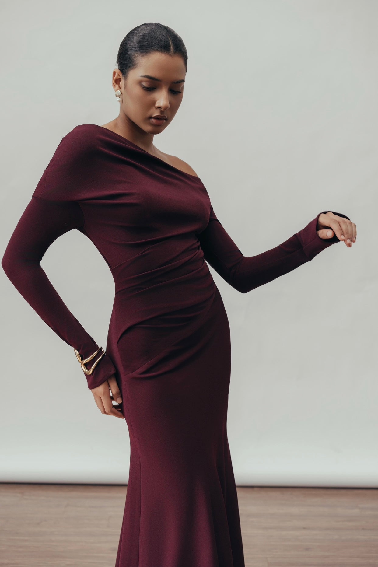 Vega Draped Dress
