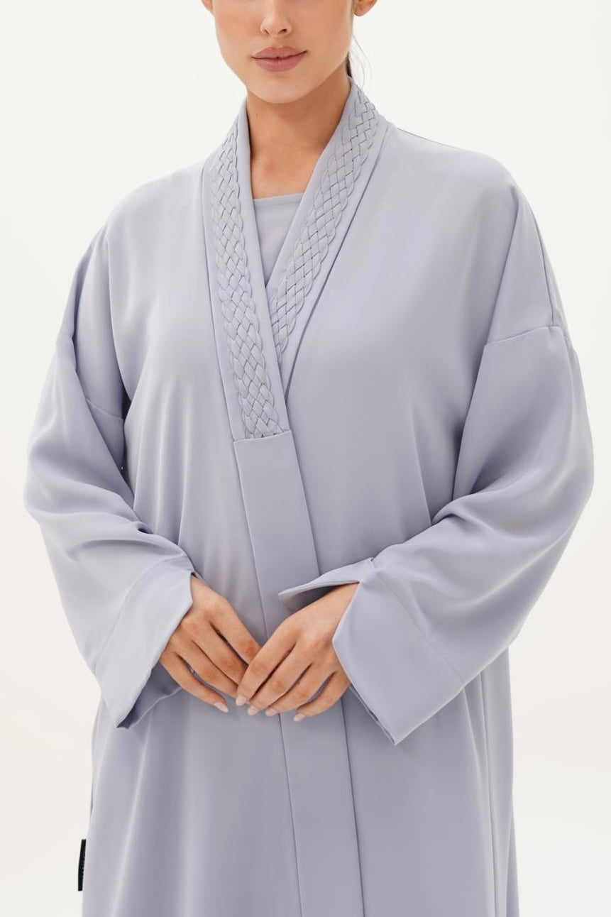 Linked Blue Abaya