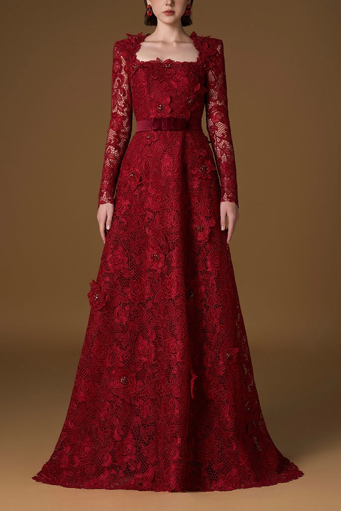 LACE GOWN