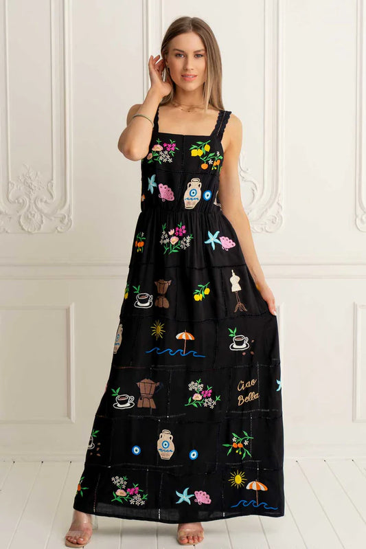 COSTA AMALFITANA MAXI DRESS
