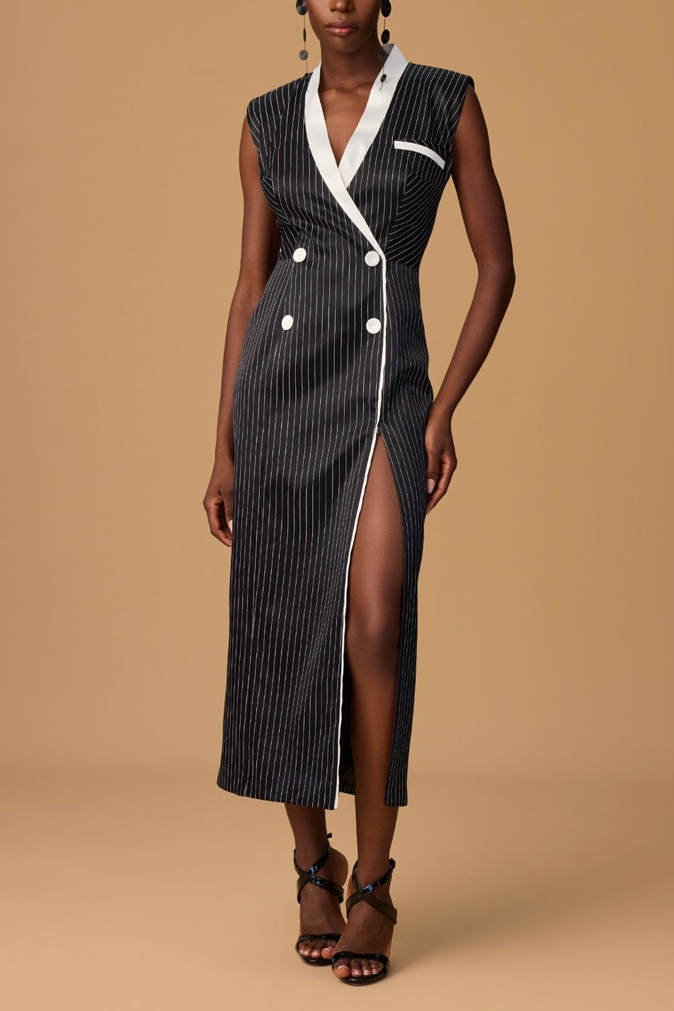 Pinstripe Dress