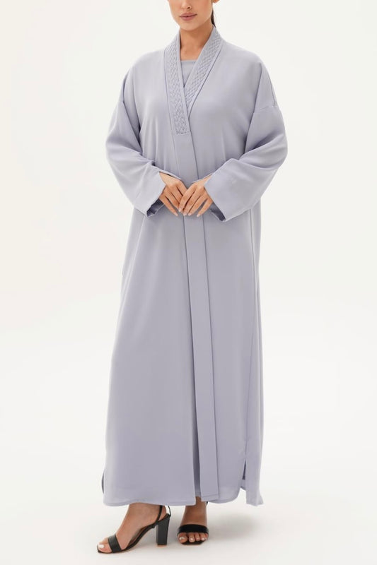 Linked Blue Abaya