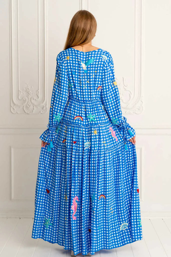 PARADISIACAL BUTTON UP MAXI DRESS