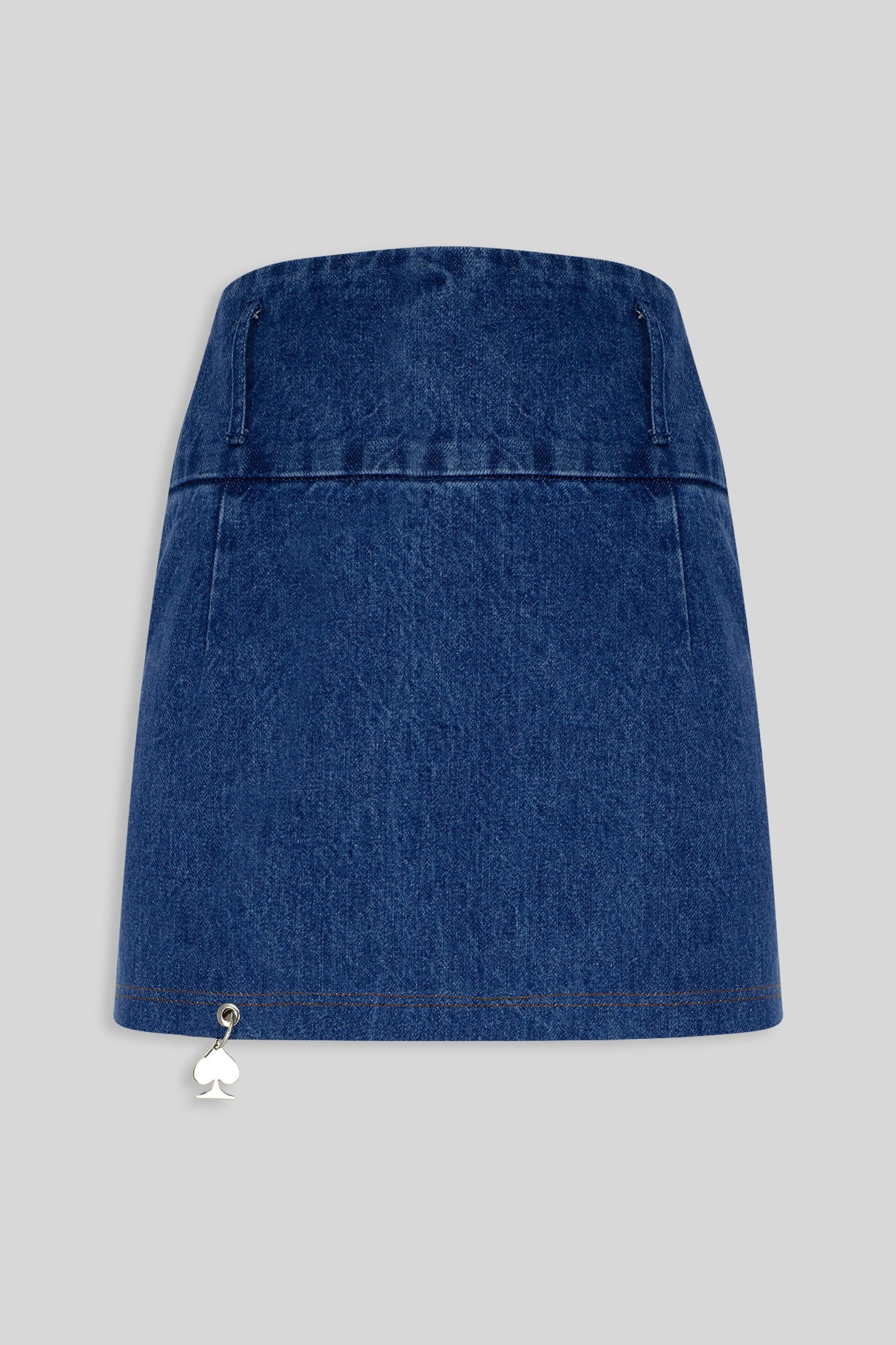 La Denim Mini Skirt