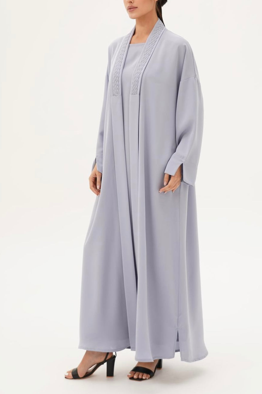 Linked Blue Abaya