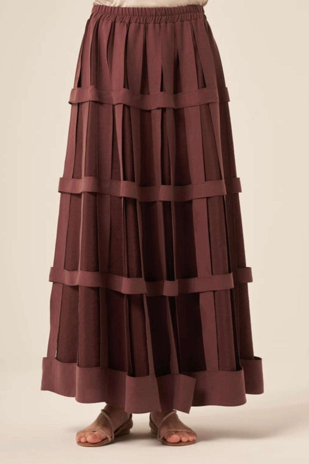PASION CAGE DETAILED SKIRT